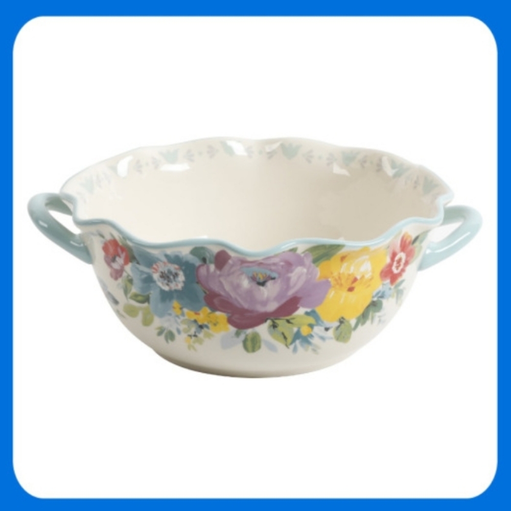 ❤️ New Pioneer Woman Sweet Romance Blossoms 9.9" Serving Bowl